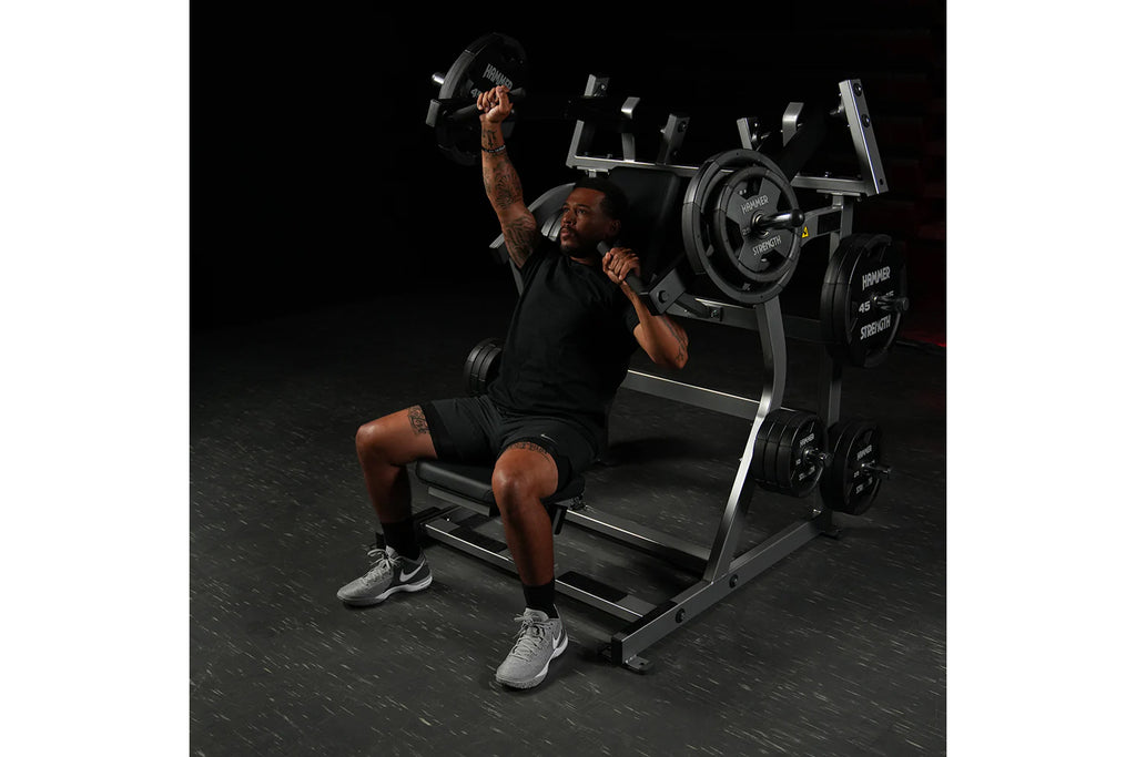 Hammer Strength Plate-Loaded Iso-Lateral Super Incline Press
