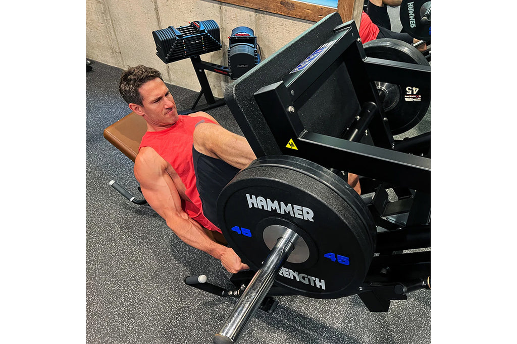 Hammer Strength Plate-Loaded Linear Leg Press (💥MEMORIAL SALE)