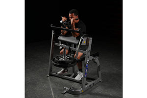 Hammer Strength Plate-Loaded Seated Biceps Machine