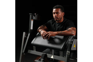 Hammer Strength Plate-Loaded Seated Biceps Machine