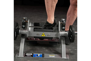 Hammer Strength Plate-Loaded Tibia Dorsi Flexion Bench Machine