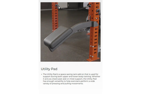 Hammer Strength Utility Pad Rack Attachment