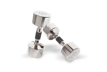 Load image into Gallery viewer, Hampton Chrome Dumbbells w/ Contour Grips

