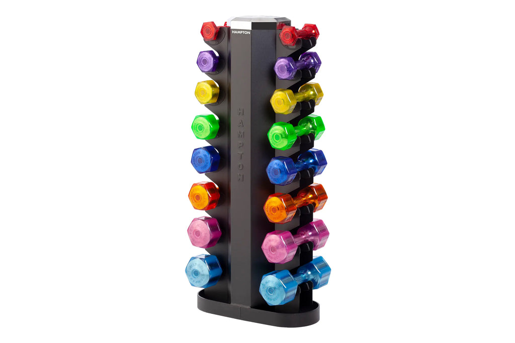 Hampton JELLY-BELL Urethane Aerobic Dumbbells