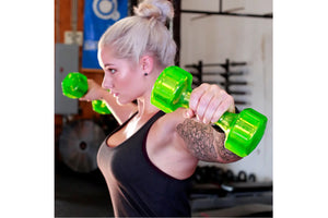 Hampton JELLY-BELL Urethane Aerobic Dumbbells
