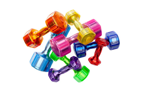 Hampton JELLY-BELL Urethane Aerobic Dumbbells