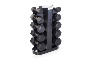 Hampton Urethane DURA-BELL Hex Dumbbells
