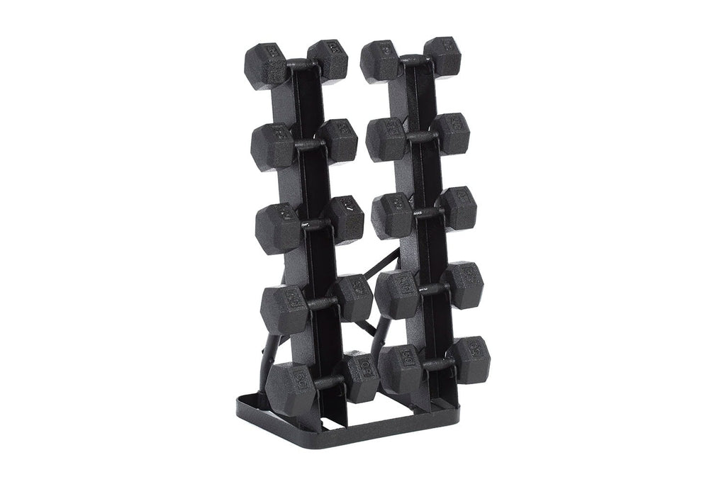 Hampton Urethane DURA-BELL Hex Dumbbells