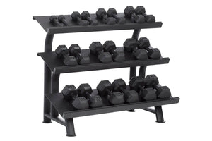 Hampton Urethane DURA-BELL Hex Dumbbells