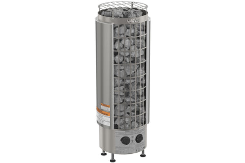 Harvia Cilindro Electric Sauna Heater (Built-In Dial Controls)