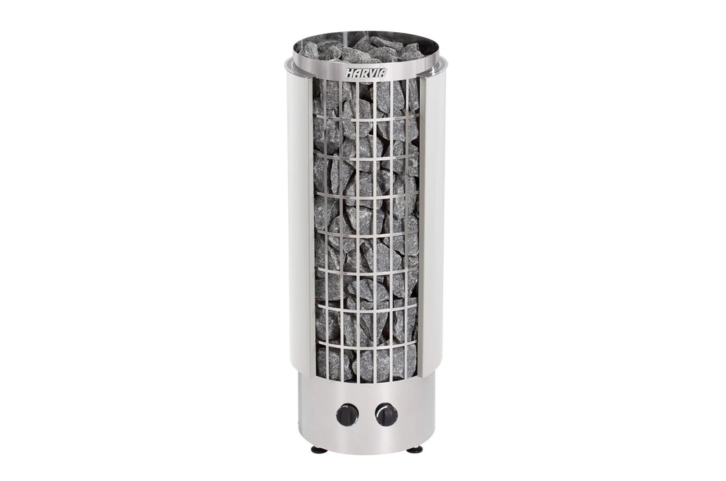 Harvia Cilindro Electric Sauna Heater (Built-In Dial Controls)