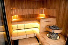 Load image into Gallery viewer, Harvia Cilindro Illuminated Embedding Flange (10.5 kW)
