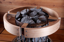 Load image into Gallery viewer, Harvia Cilindro Heat-Treated Birch Safety Railing

