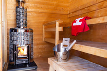Load image into Gallery viewer, Harvia Cilindro Sauna Heater Smoke Pipe Net Chimney Cover
