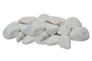 Harvia Decorative White Rounded Sauna Heater Stones (5-10cm | 10kg Box)