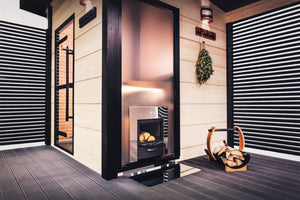 Harvia Duo Glass Wall