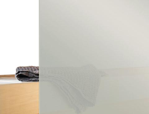 Harvia Duo White Aluminum Frame Glass Wall