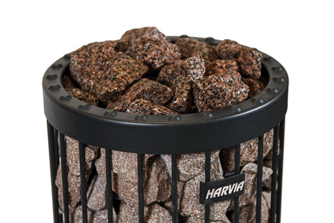 Harvia Elite Pro Heavy Duty Sauna Heater Stones (5-10 cm | 20kg Box)