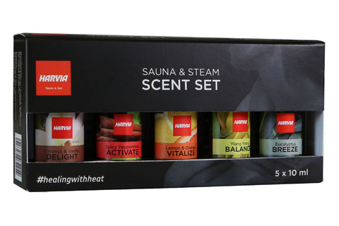 Harvia Healing With Heat Sauna & Steam Scent Set