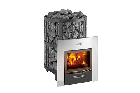Harvia Legend 240 Duo Wood-Burning Sauna Stove/Fireplace Combo