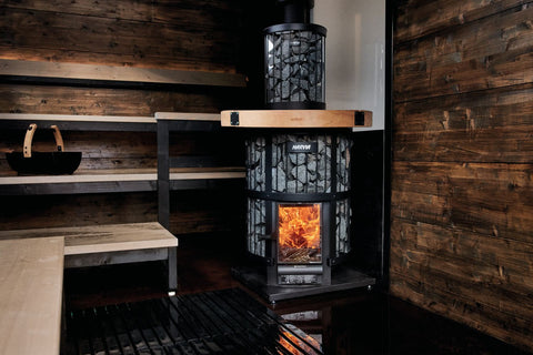 Harvia Legend 240 GreenFlame Wood-Burning Sauna Stove Heater