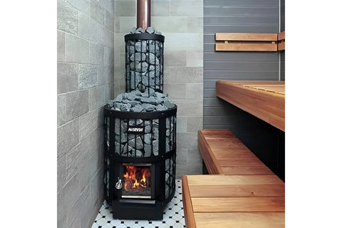 Harvia Legend 240 SL Wood-Burning Sauna Stove Heater (Extended Throat)