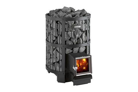 Harvia Legend 240 SL Wood-Burning Sauna Stove Heater (Extended Throat)