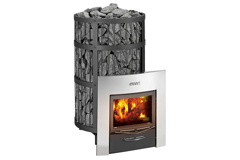 Harvia Legend 300 Duo Wood-Burning Sauna Stove/Fireplace Combo
