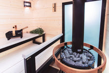 Load image into Gallery viewer, Harvia Legend 300 Duo Wood-Burning Sauna Stove/Fireplace Combo
