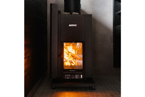 Harvia Linear 22 GreenFlame Wood-Burning Sauna Stove Heater
