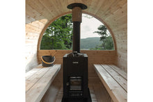 Load image into Gallery viewer, Harvia Linear 28 Wood-Burning Sauna Stove Heater (Black)
