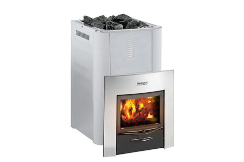 Harvia Pro 20 Duo Steel Wood-Burning Heater