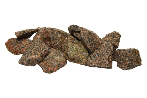 Harvia Red Granite Sauna Decorative Stones (5–10cm | 10kg Box)