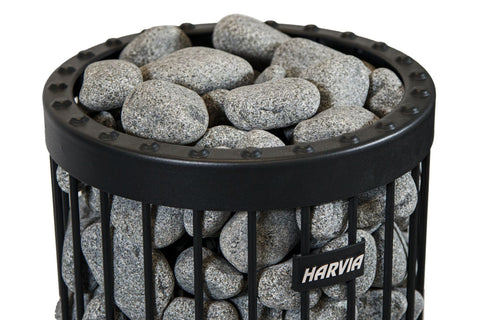 Harvia Rounded Sauna Heater Stones (5-10cm | 15kg Box)