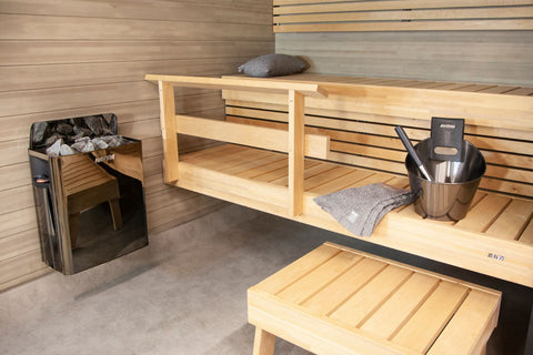 Harvia Sauna Accessory Set (Black Steel)