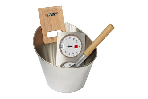 Harvia Sauna Accessory Set (Stainless Steel)