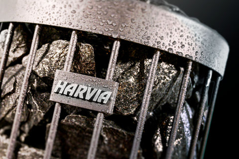 Harvia Black Vulcanite Sauna Heater Stones (5-10cm | 20kg Box)