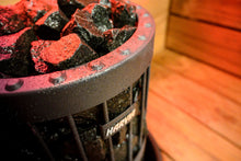 Load image into Gallery viewer, Harvia Black Vulcanite Sauna Heater Stones (5-10cm | 20kg Box)
