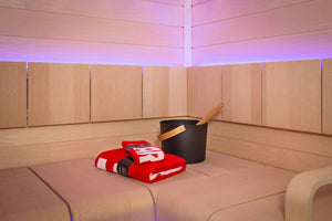 Harvia Sauna Towel (Red)