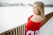 Load image into Gallery viewer, Harvia Sauna Towel (Red)
