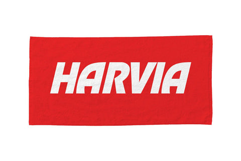Harvia Sauna Towel (Red)