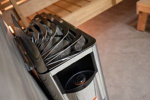 Harvia The Wall Electric Sauna Heater (Stainless Steel)