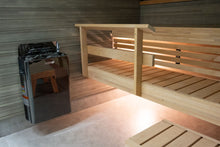 Load image into Gallery viewer, Harvia The Wall Electric Sauna Heater (Black Steel)
