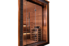 Load image into Gallery viewer, Harvia The Wall Electric Sauna Heater (Black Steel)
