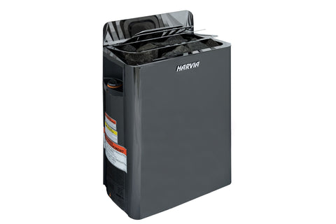 Harvia The Wall Electric Sauna Heater (Black Steel)