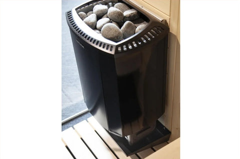 Harvia Wall-Mounted Sauna Drip Tray Black