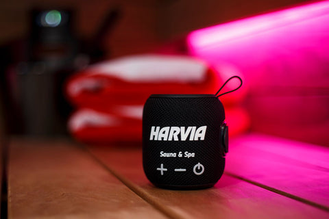 Harvia Water-Resistant Sauna Speaker (Black)