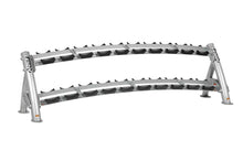 Load image into Gallery viewer, Hoist 2-Tier Horizontal Saddle Dumbbell Rack (CF-3461-2) (10-Pair)
