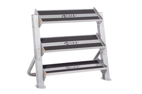 Hoist 36" 2-Tier Horizontal Dumbbell Rack w/ Optional 3-Tier (HF-5461-36)