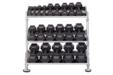 Load image into Gallery viewer, Hoist 36&quot;  2-Tier Dumbbell Rack w/ Optional 3rd Tier (HF-5461-OPT-36)
